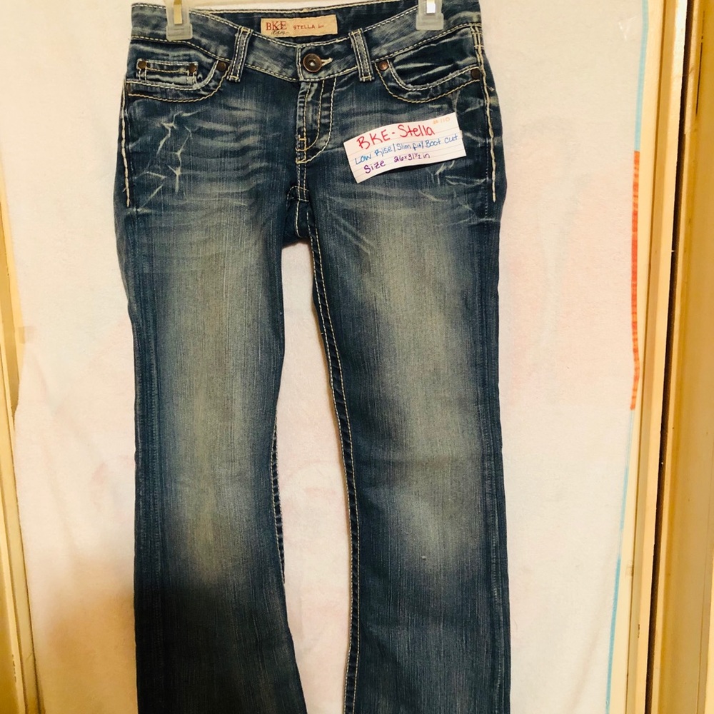 BKE STELLA stretch bootcut size:26 x 31 1/2